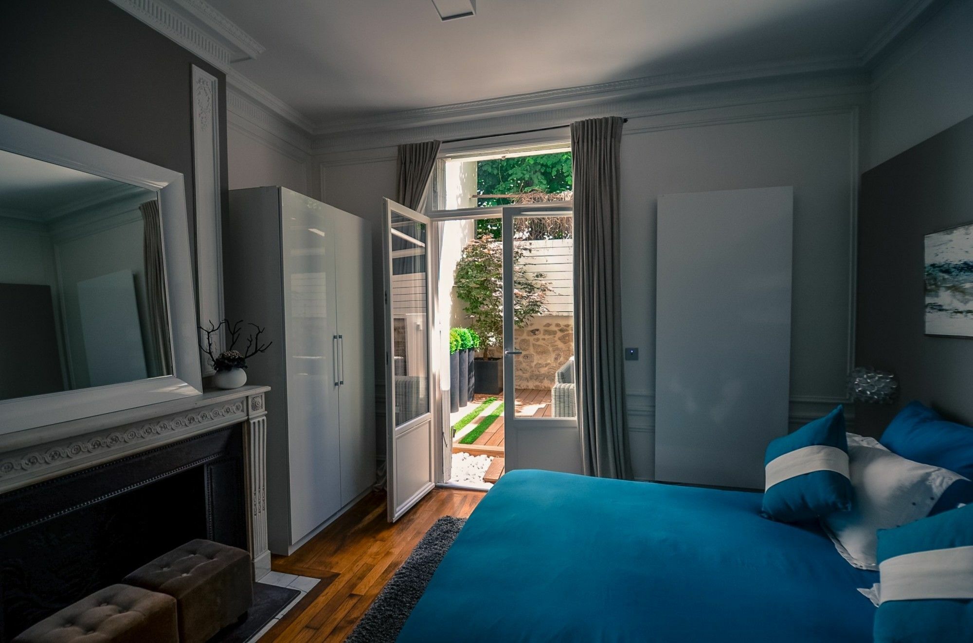 Bed and Breakfast Le Jardin De Rochegrosse Paris Exterior foto